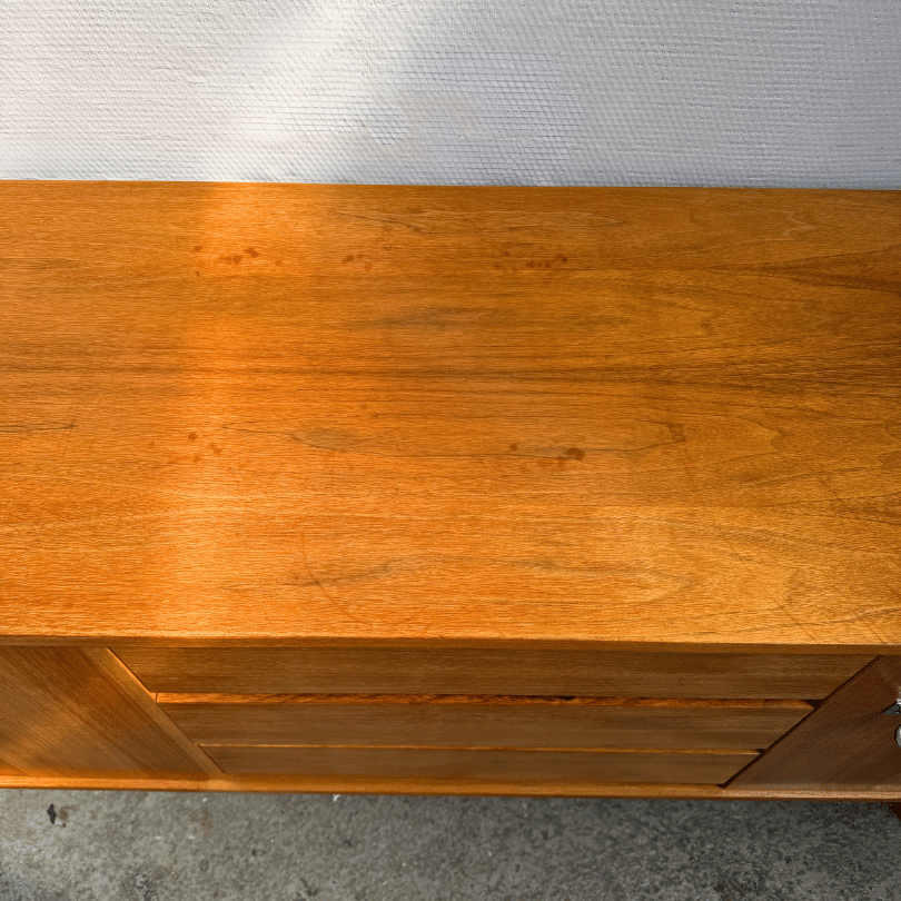 Dressoir, hout – Franke, 200cm | jaren ‘60 - Afbeelding 7