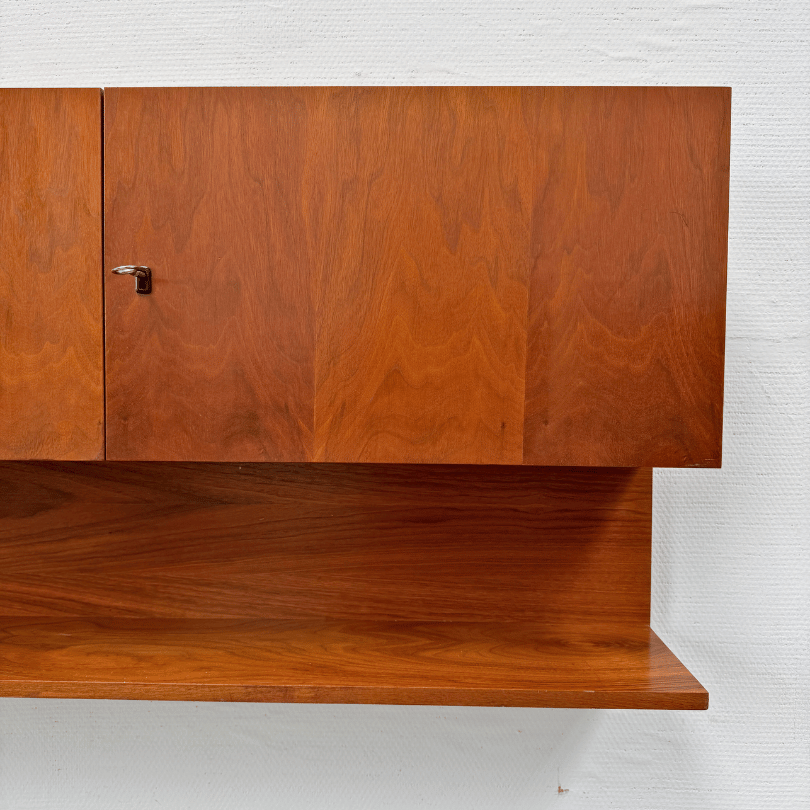Wandkast met extra plank | jaren ‘60 - Afbeelding 3