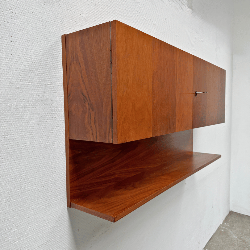 Wandkast met extra plank | jaren ‘60 - Afbeelding 2