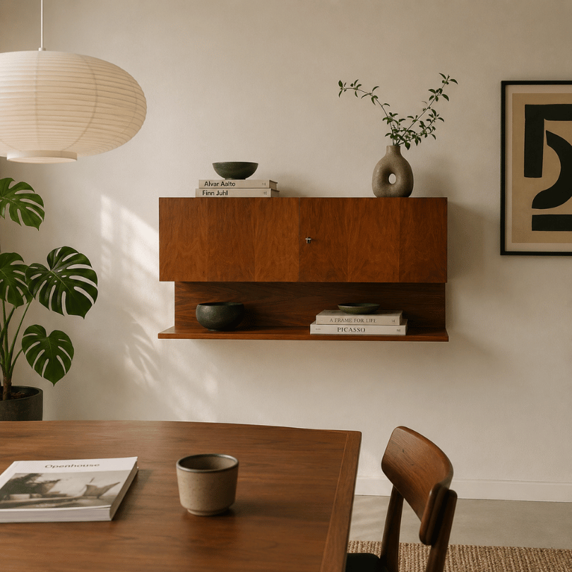 Wandkast met extra plank | jaren ‘60 - Afbeelding 8