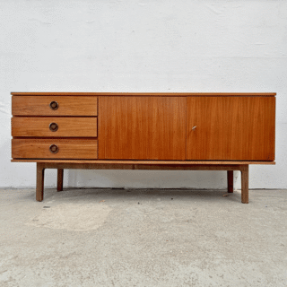 Dressoir, ronde greepjes (180cm) | jaren ‘60