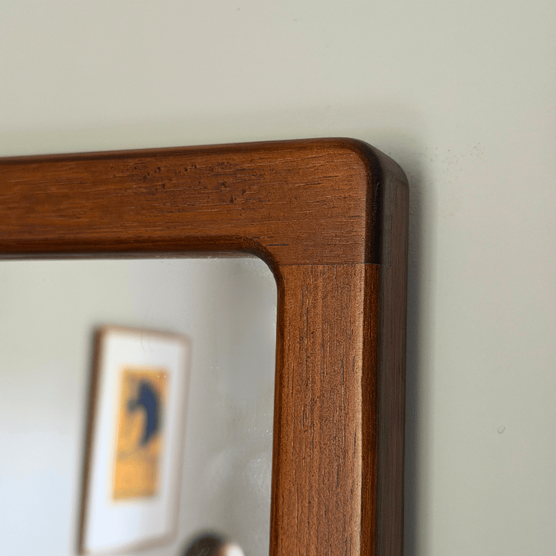 Spiegel XL, teak | jaren ‘60 - Afbeelding 2