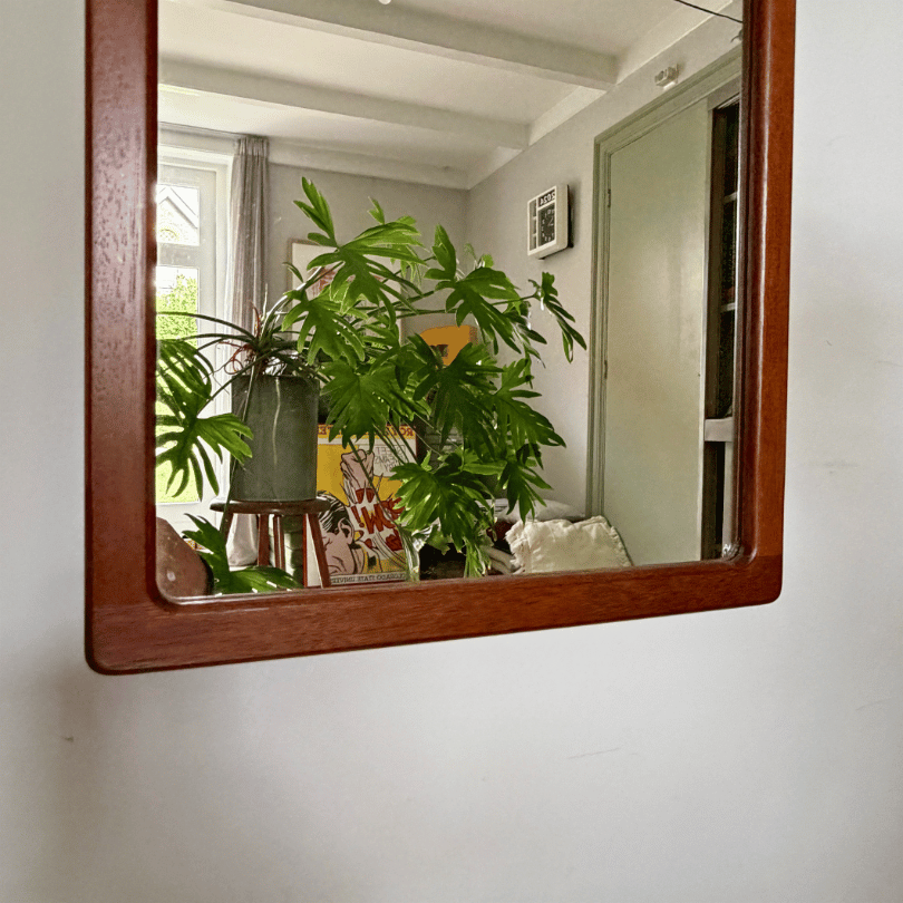 Spiegel XL, teak | jaren ‘60 - Afbeelding 3