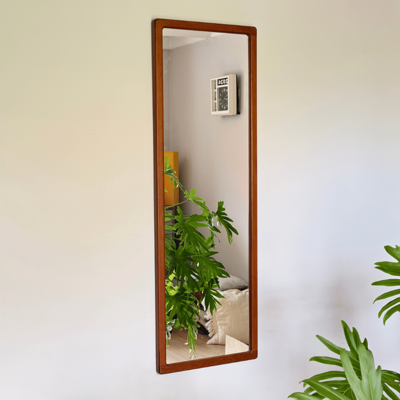 Spiegel XL, teak | jaren ‘60 - Afbeelding 5