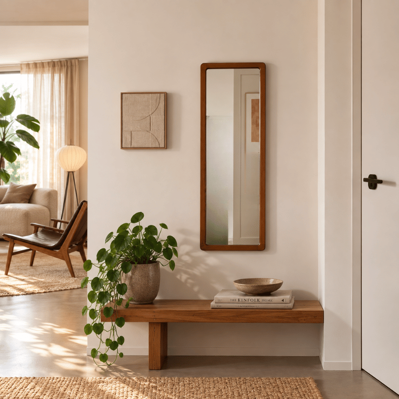 Spiegel XL, teak | jaren ‘60 - Afbeelding 6