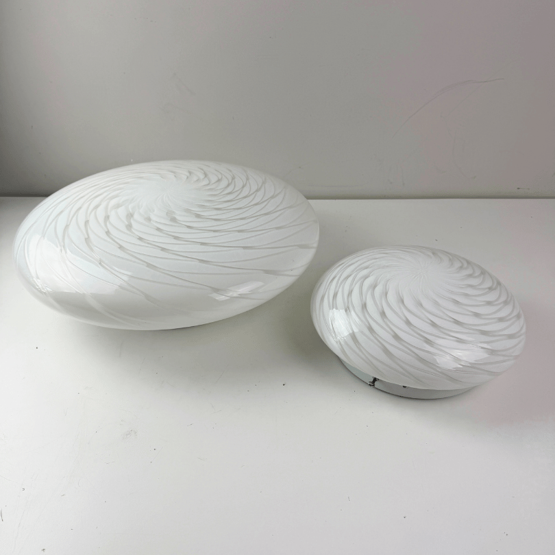 Plafonniere of wandlamp Swirl – 27cm | jaren ’70 - Afbeelding 6