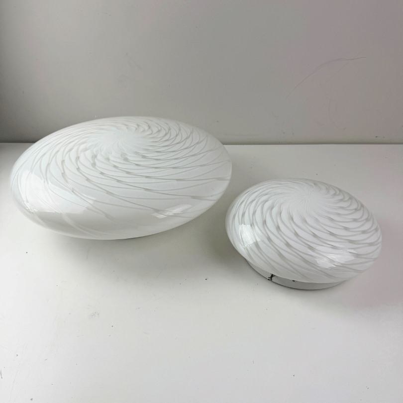 XL plafonniere of wandlamp Swirl – 44 cm | jaren ’70 - Afbeelding 6