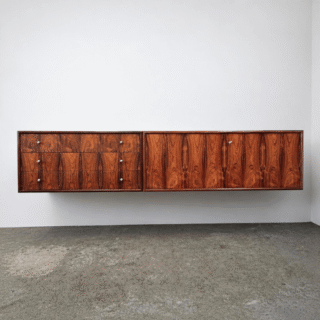 Zwevend dressoir, palissander – WK Möbel | jaren ‘60