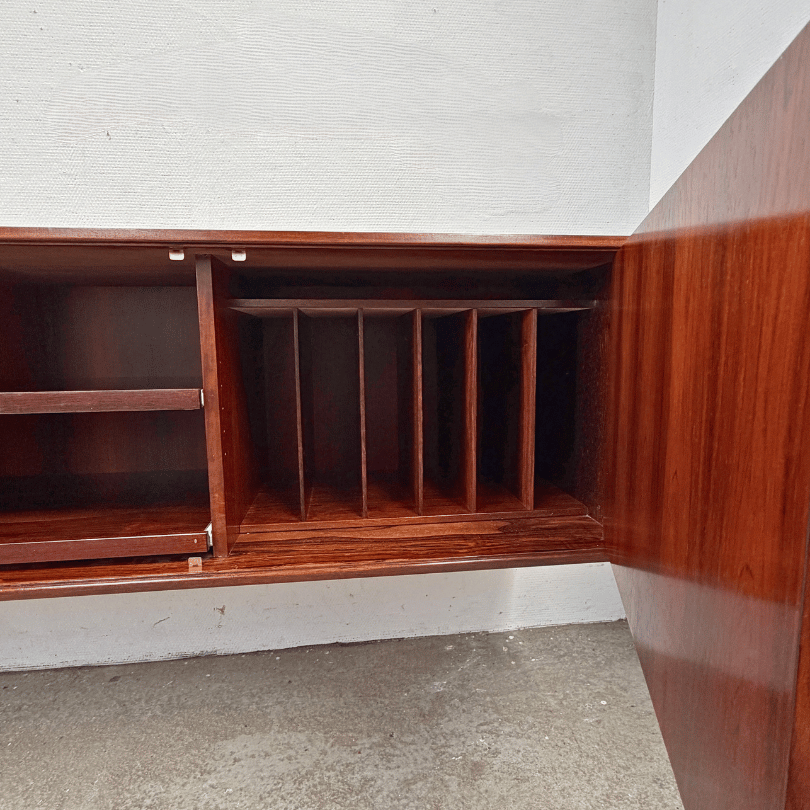 Zwevend dressoir, palissander – WK Möbel | jaren ‘60 - Afbeelding 4