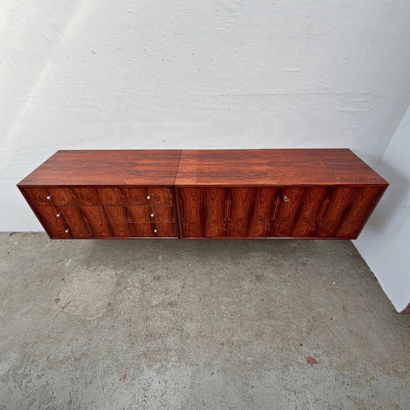 Zwevend dressoir, palissander – WK Möbel | jaren ‘60 - Afbeelding 7