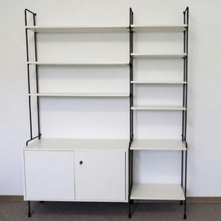 Wandkast zwart / wit – Hilker, Omnia | jaren ‘60