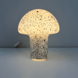 Mushroom lamp confettiglas | jaren ‘70